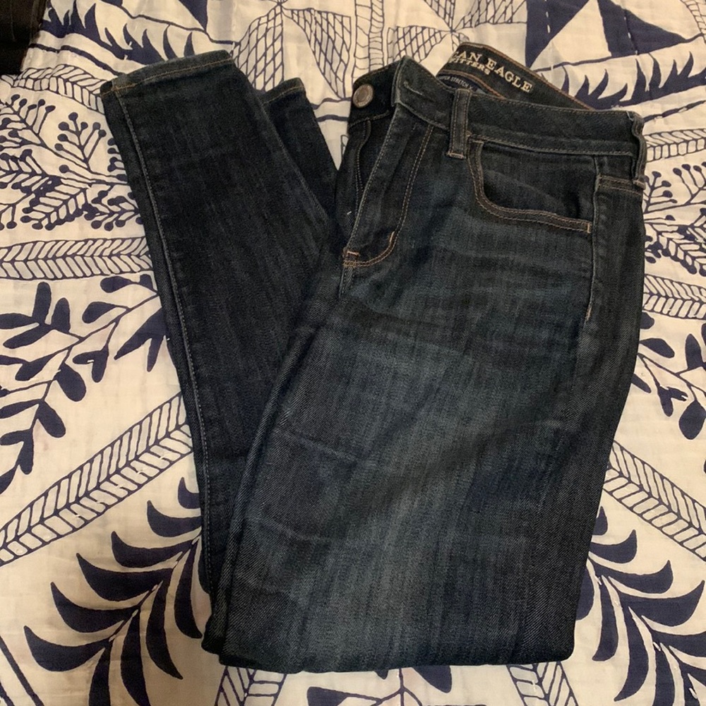 American Eagle Dark Wash Jeggings